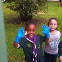 1st Eagles Meerkats doing their part in the litter clean up 