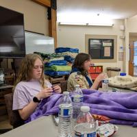 Both siblings and scouts participated