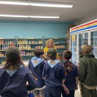 Tour of Food Pantry