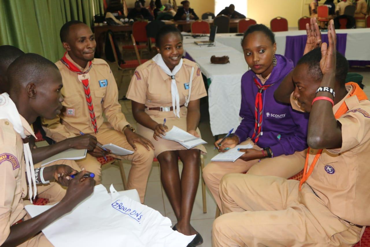 THE NATIONAL Messengers of Peace TRAINING KENYA. World Scouting