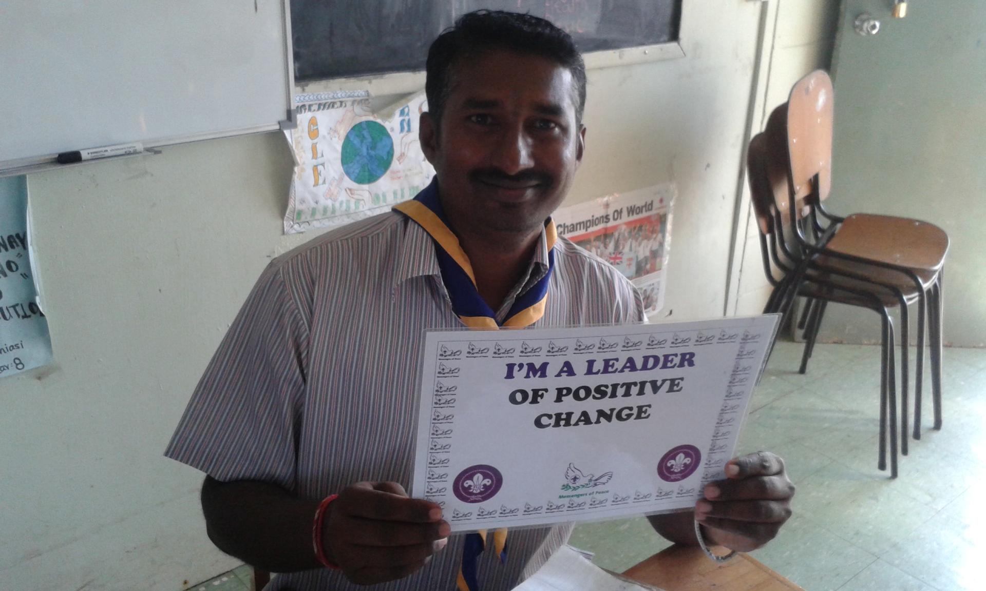 MOP SESSION WITH SCOUT LEADERS World Scouting