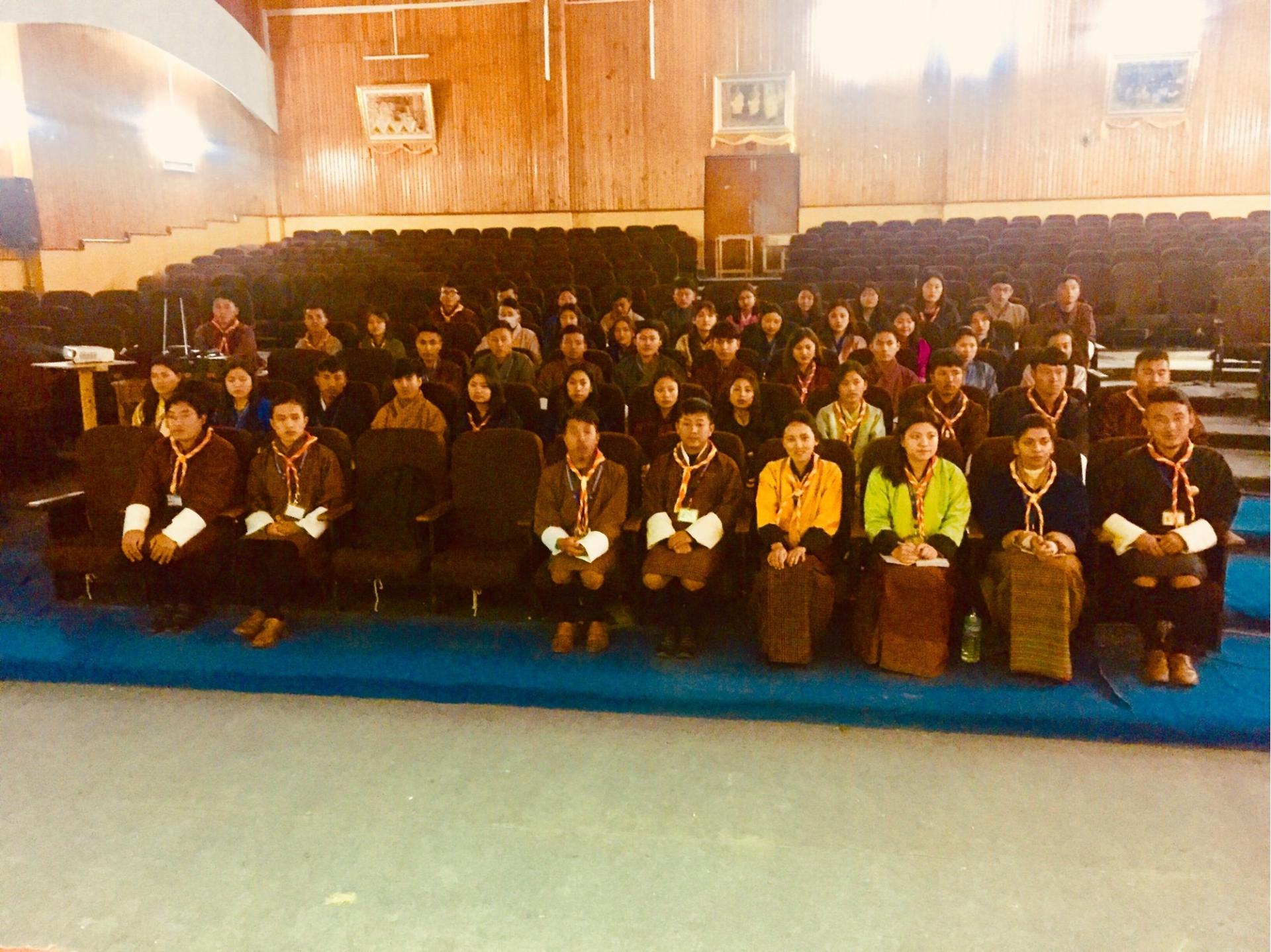 MoP Roadshow at Gaedu College of Business Studies” World Scouting