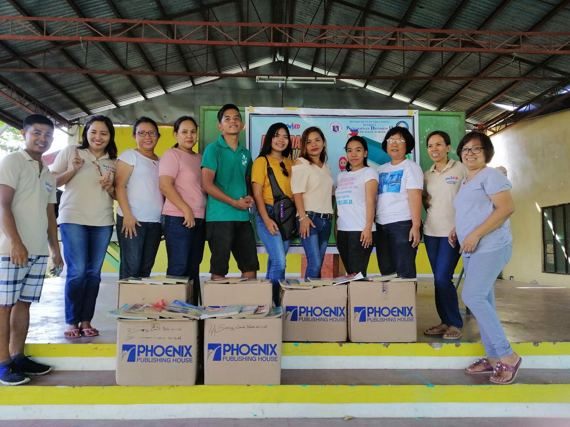 Donating Books to a school Library World Scouting