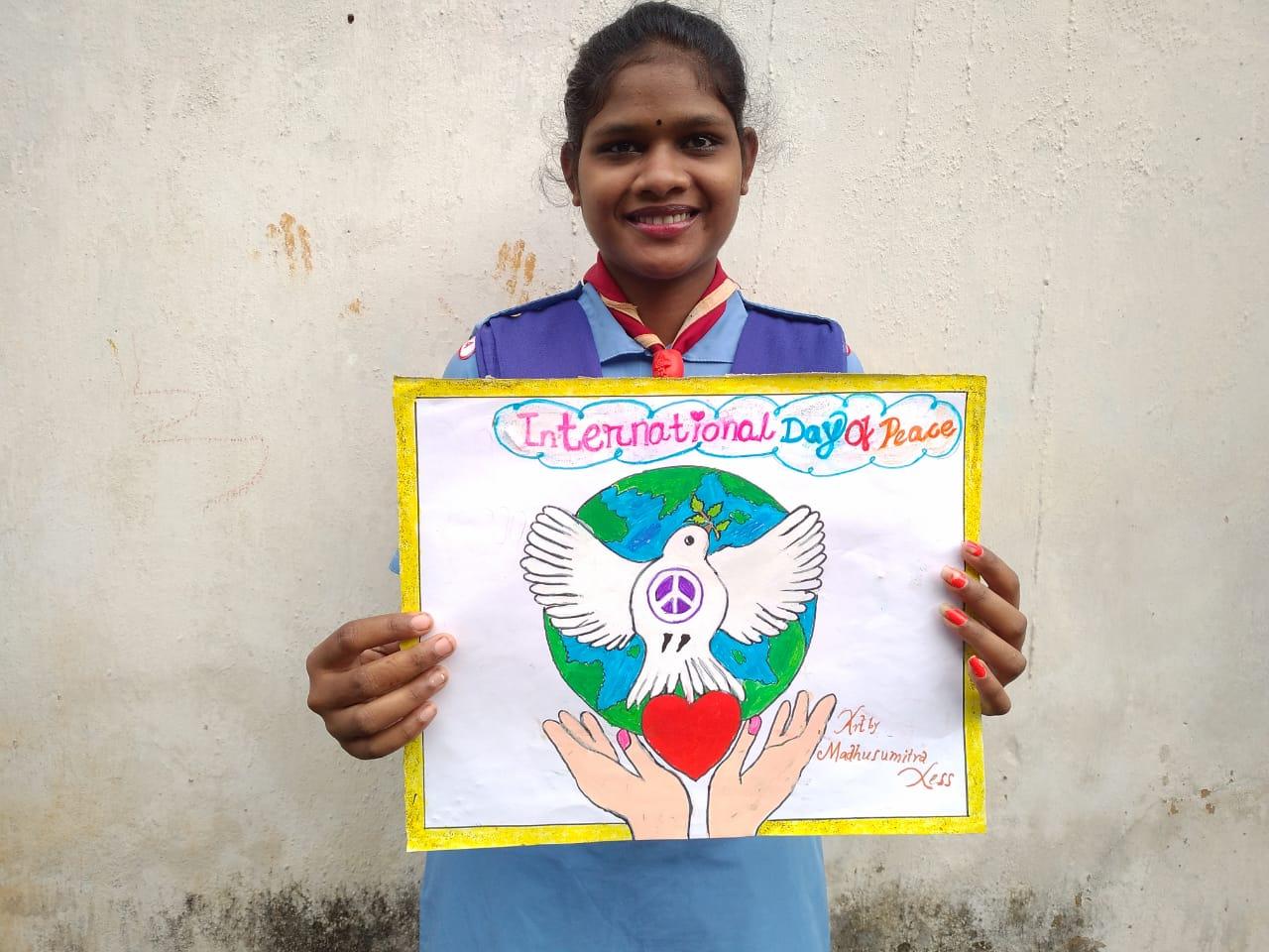 Peace poster contest 2020 World Scouting