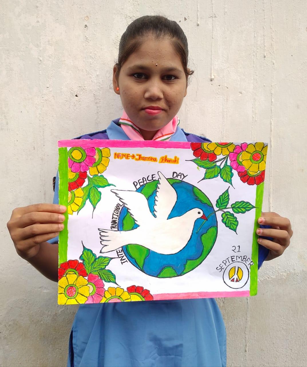 Peace poster contest 2020 World Scouting