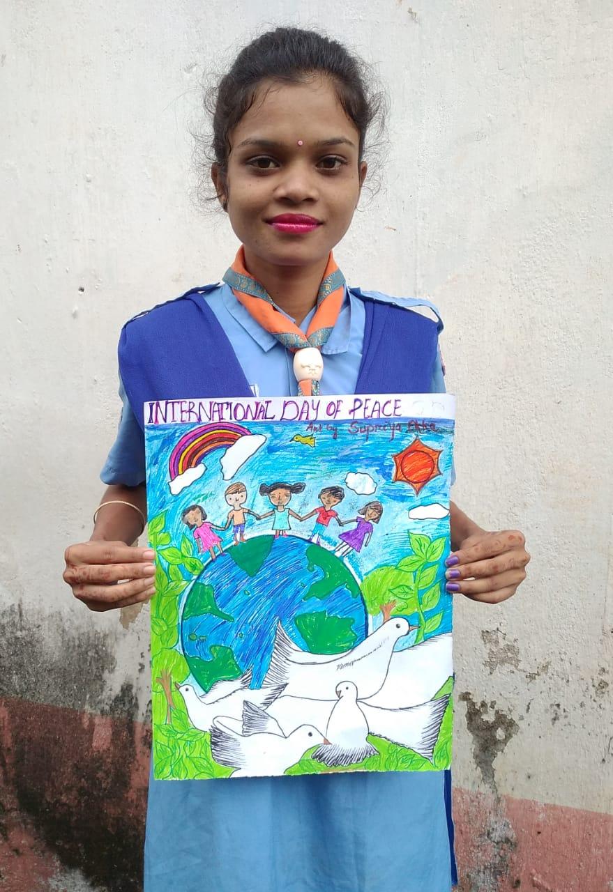 Peace poster contest 2020 World Scouting