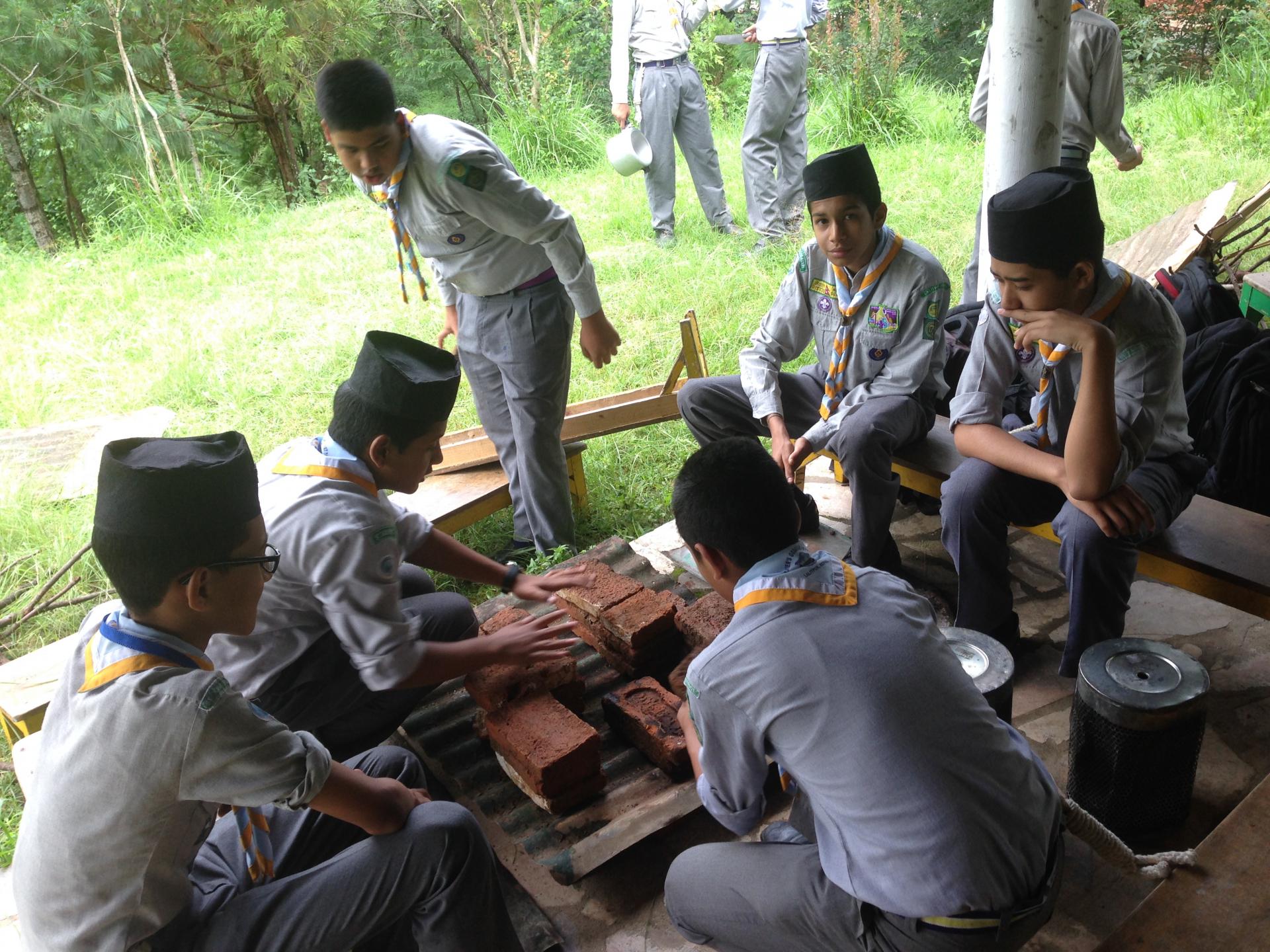SXG Boy scout cooking competition World Scouting