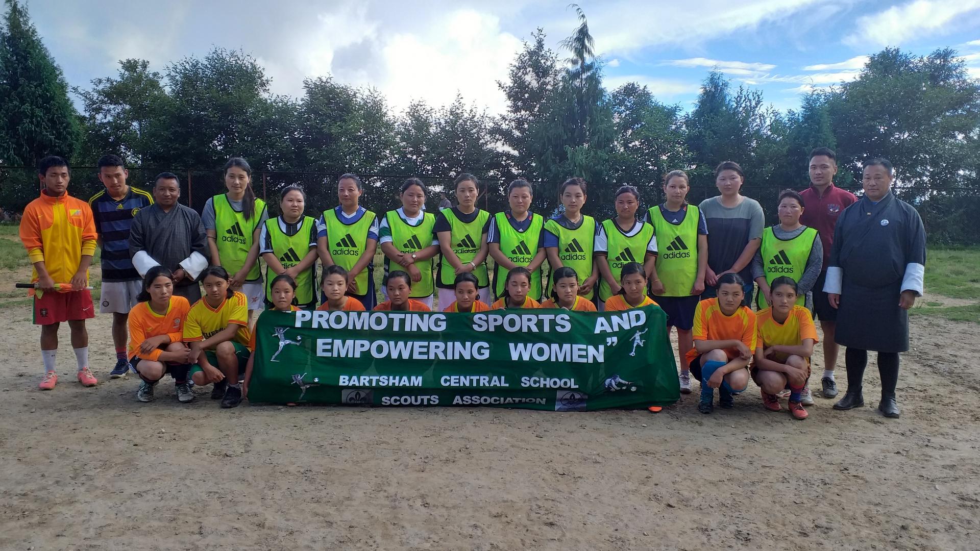 Promoting Sports and Empowering Women World Scouting