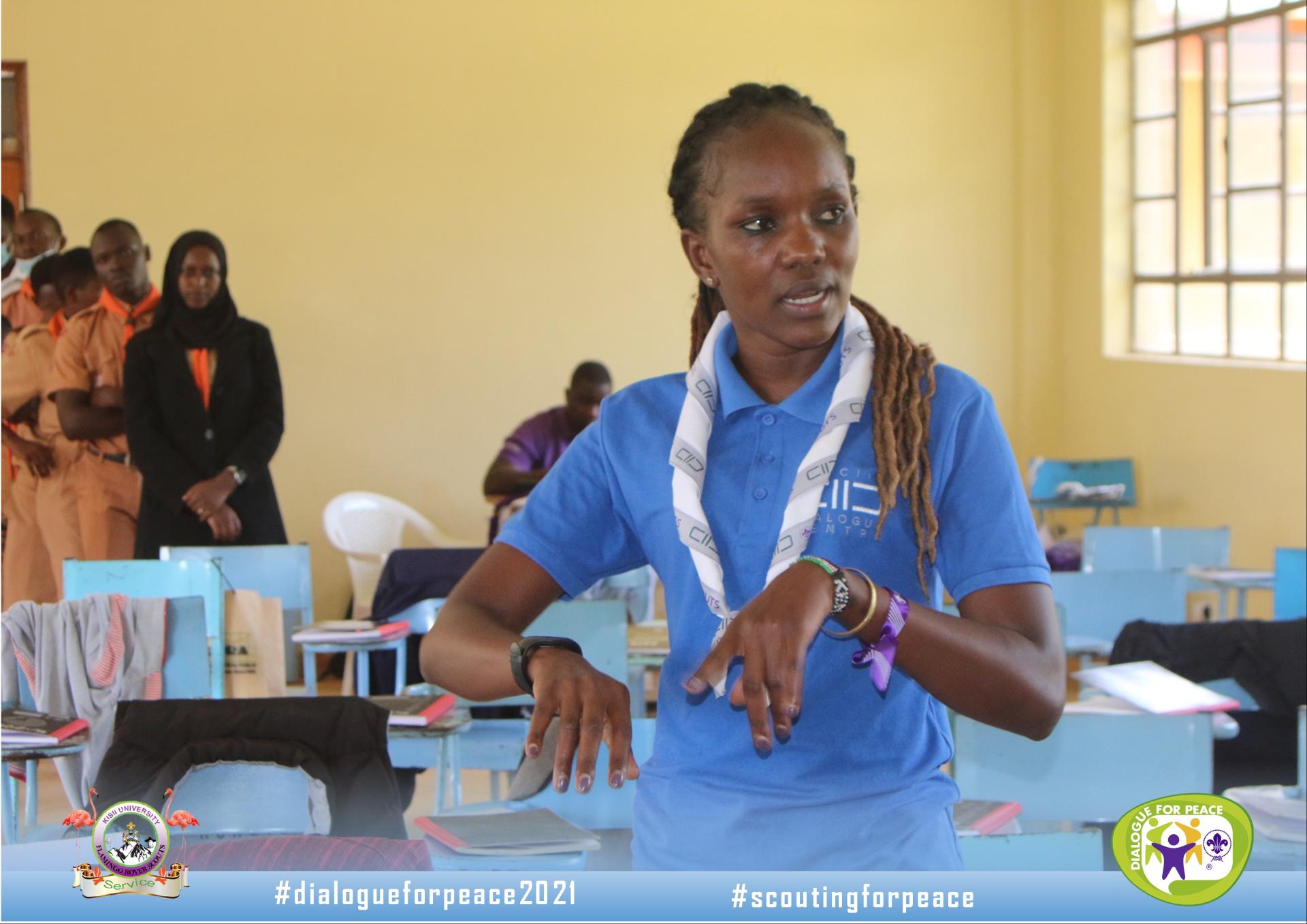 DIALOGUE FOR PEACE TRAINING 2021 AT KISII UNIVERSITY World Scouting