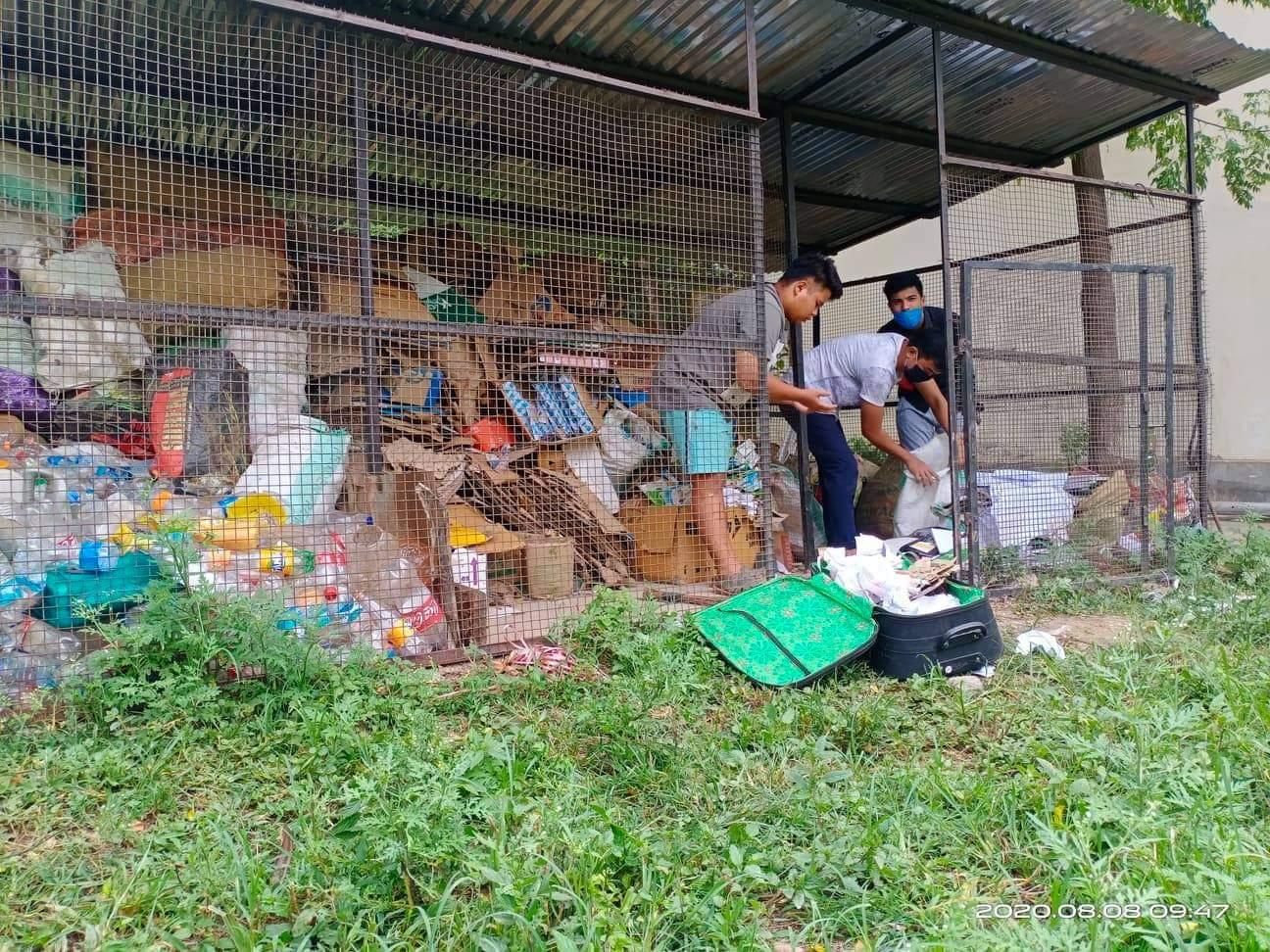 Disposal of waste during lockdown World Scouting