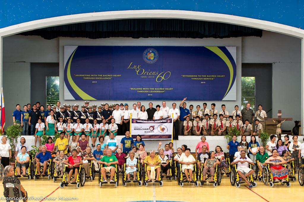 American Wheelchair MissionCebu Philippines 2015 World Scouting