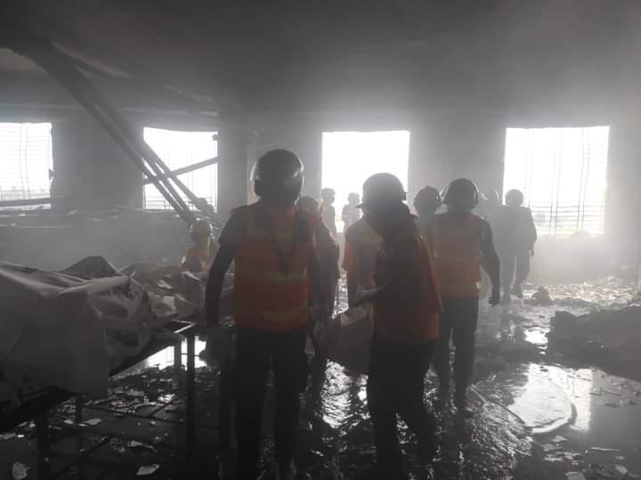 Fire Volunteering in Sejan Juice World Scouting