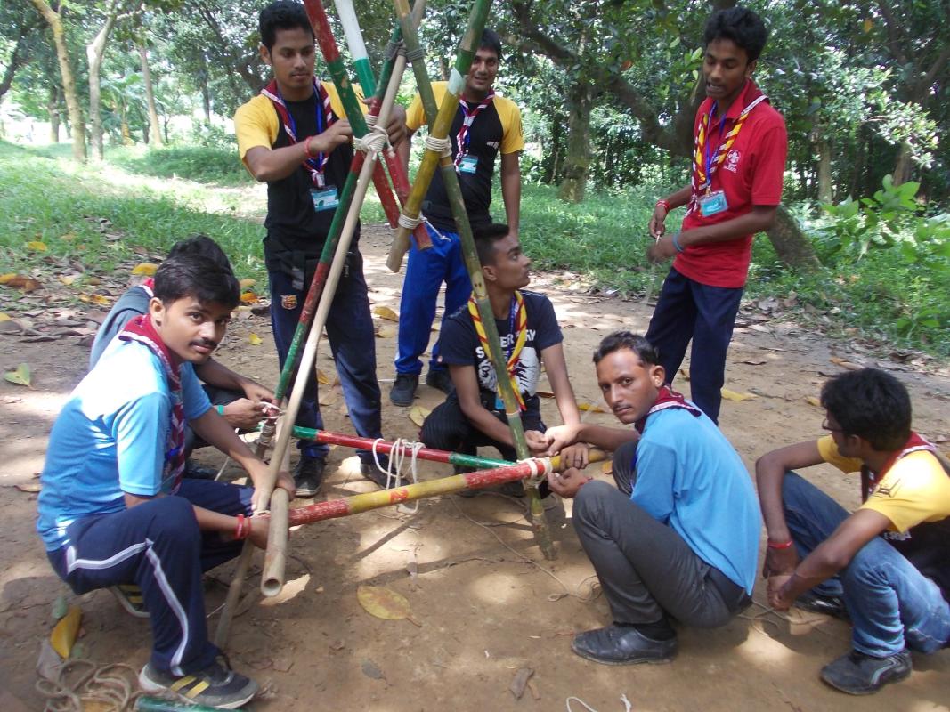 1st National Community Based Scout Camp - Bangladesh 