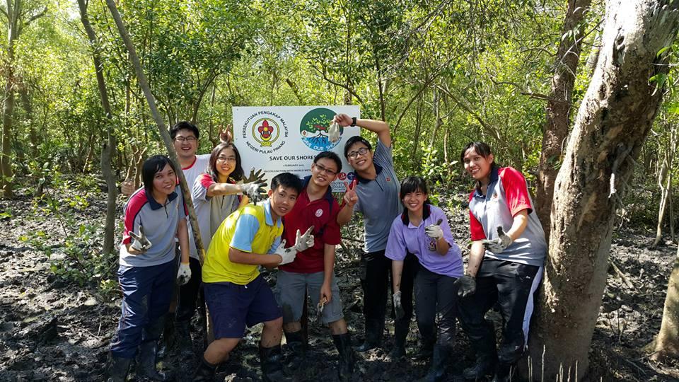 Save Our Shores (S.O.S), Scouts of the World Voluntary Service- Penang, Malaysia 