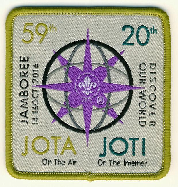 JOTA-JOTI 2016 Badge NOW IN STOCK!