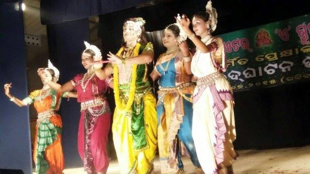 The Bharat Scouts & Guides, Odisha State, Ranger Team performing Odishi Clasical Dance