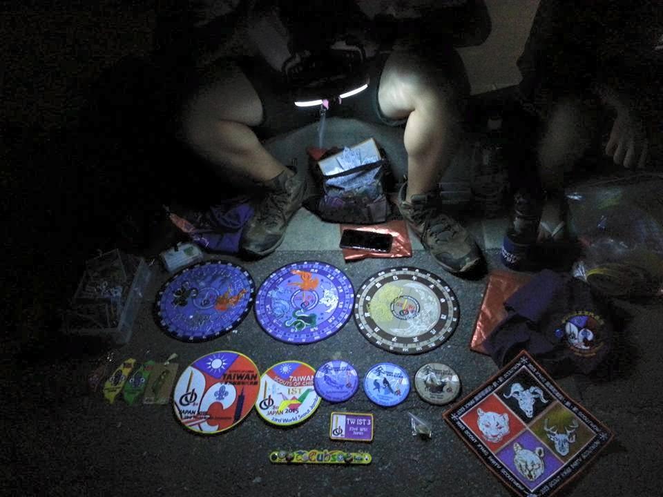 "Night Market" for Badges at IST Camp Area