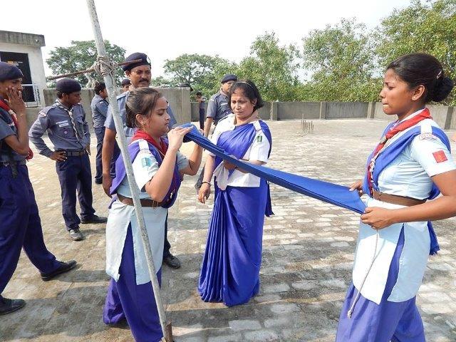 The Bharat Scouts & Guides, Delhi State, India organizing Rajya Puraskar Testing camp at State Headquarters Delhi State for Scouts/Guides/Rovers/Rangers