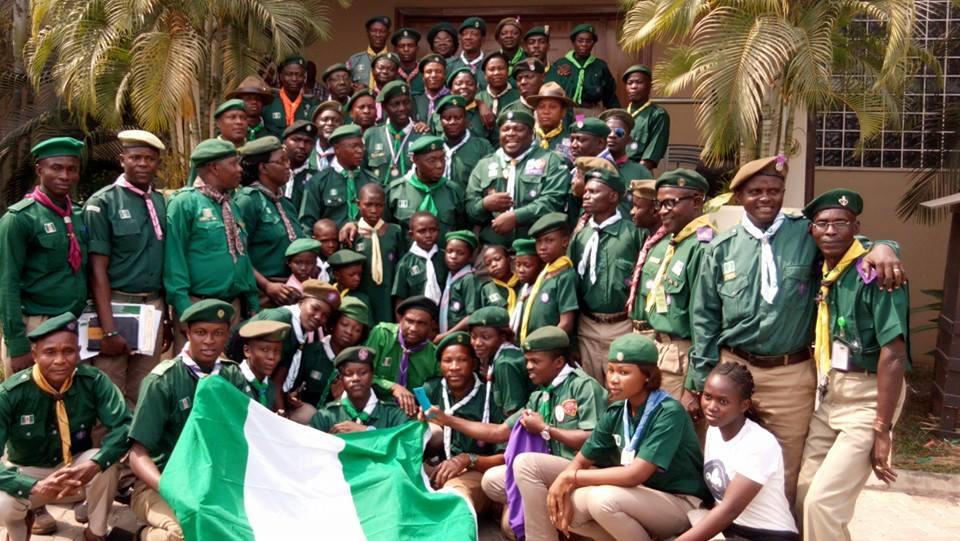 The Scout Association of Nigeria Visit to Chief Olusegun Obasanjo -GCFR, Former President Federal Republic of Nigeria