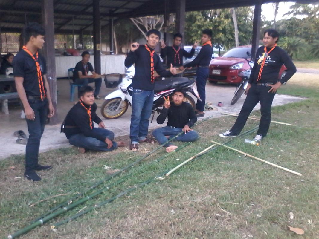 Nanny Rover scouts of college of agriculture and technology Udon Thani province Thailand
