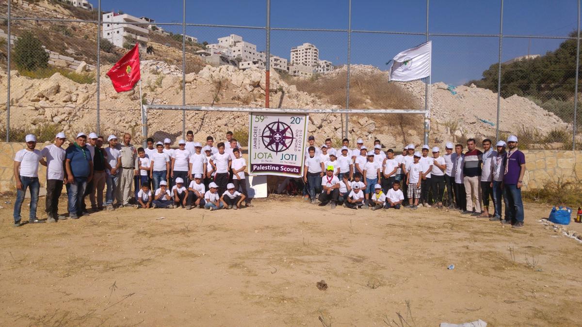 مشاركتي في المخيم الكشفي التدريبي 2 الذي أقامته مجموعة خليل الرحمن الكشفية في ملعب بلدية تفوح ، وبدء المشاركة في فعاليات جوتا جوتي 2016 #jotajoti2016