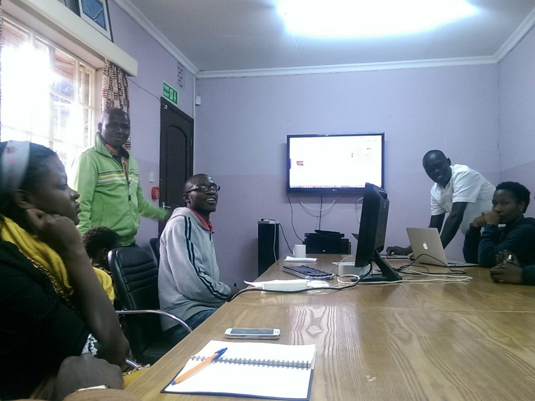 A visit to World Scouts Bereau - Africa Region