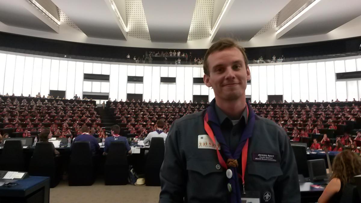 Venture scouts drafting a resolution for a Europe of Tomorrow in the European Parliament at You're Up!