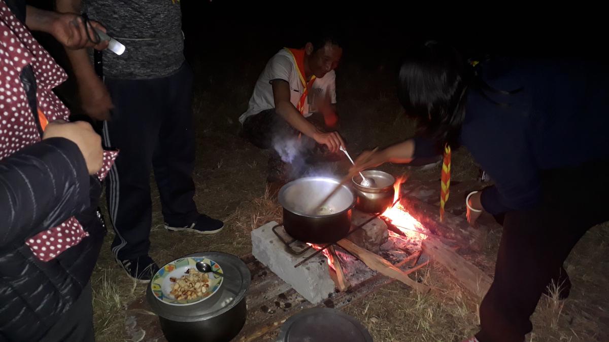 Wood badge training
