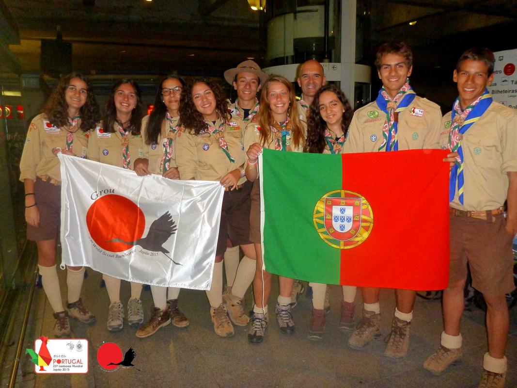 # WSJ2015 - Portuguese Scouts heading to Japan (1)