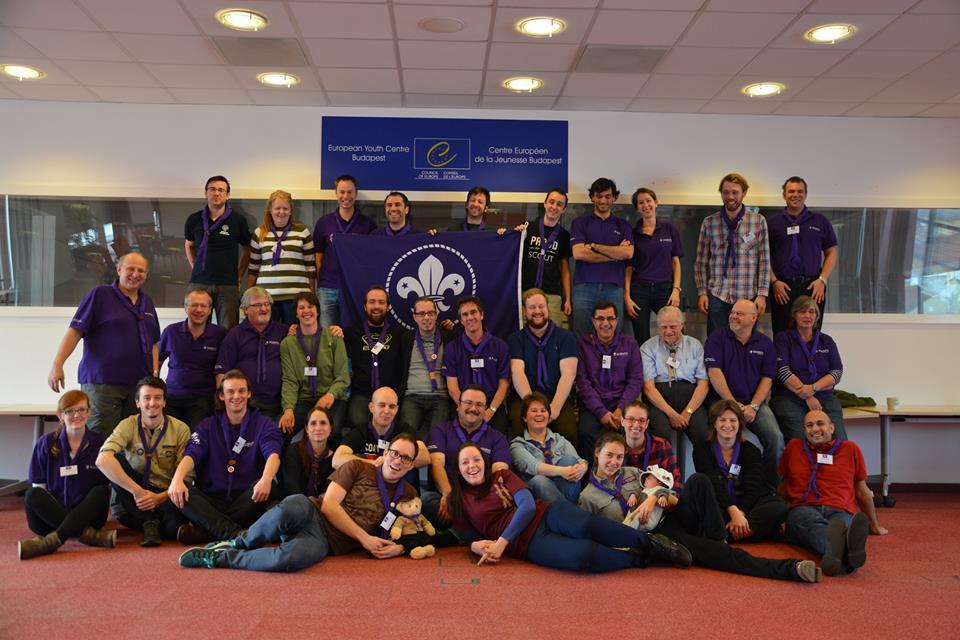 All groups meeting of the European Region of WOSM in Budapest, Hungary.