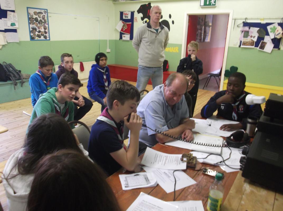 Scouts from 1st Meath Navan Ireland World Scouting