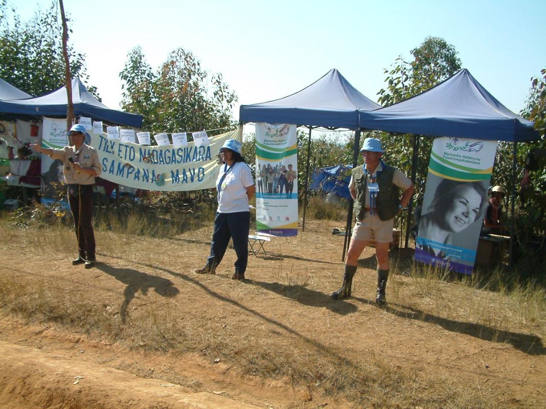 COEUR DE LA PAIX MADAGASCAR/MoP : Promotion de l'esprit scout avec les parents pour être un acteur de la paix