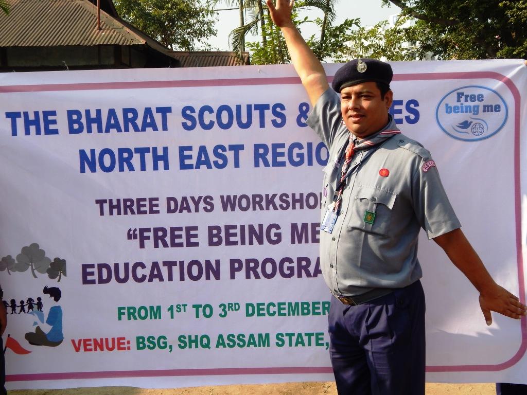 FREE BEING ME WORKSHOP HELD AT BSG, ASSAM, GUWAHATI (INDIA) FROM 1ST DEC'2014 TO 3RD DEC'2014