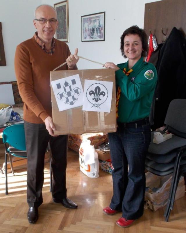 Croatian NSO with a help from WOSM donated primary school in Gunja