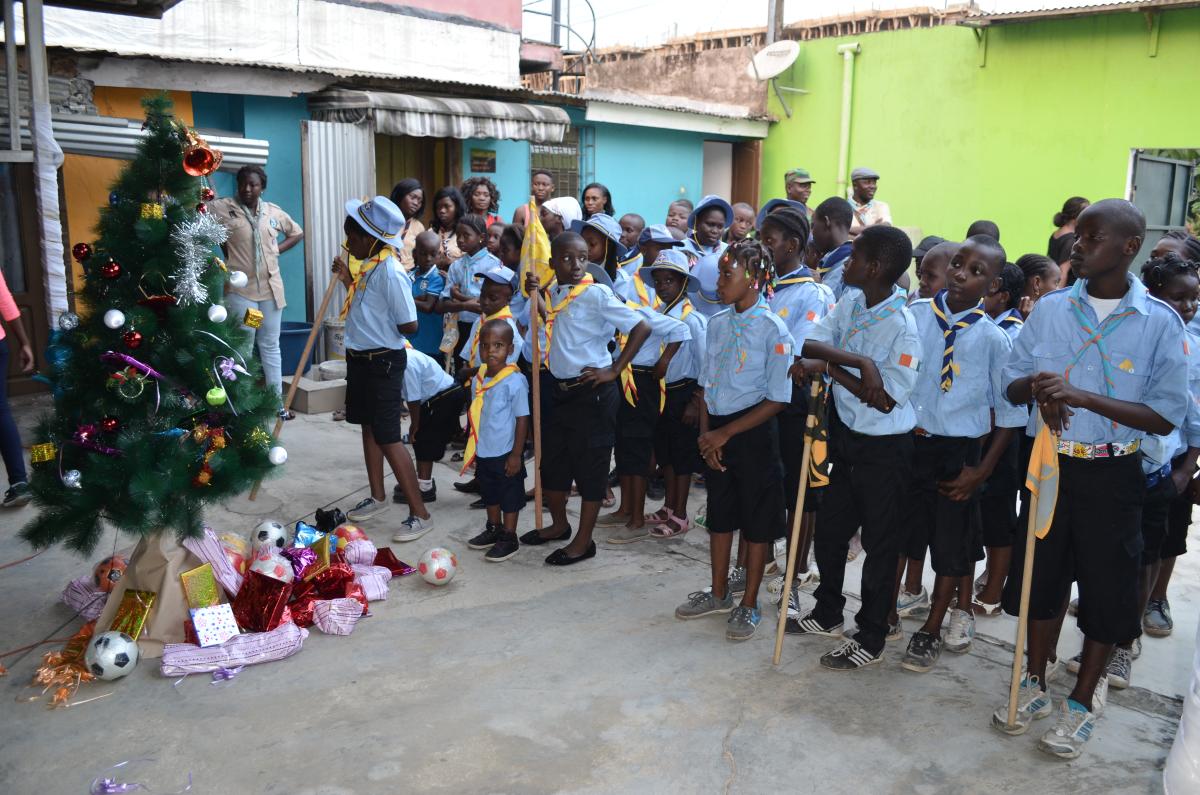 Activité des Meutes "Tanière de Seeonee" et "Zèbre Dévoué" du Groupe 1986ème Gazelle (Scoutisme Laïque Ivoirien)