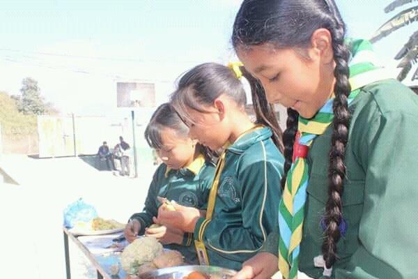 First inter patrol Cooking competition in highland scout troop