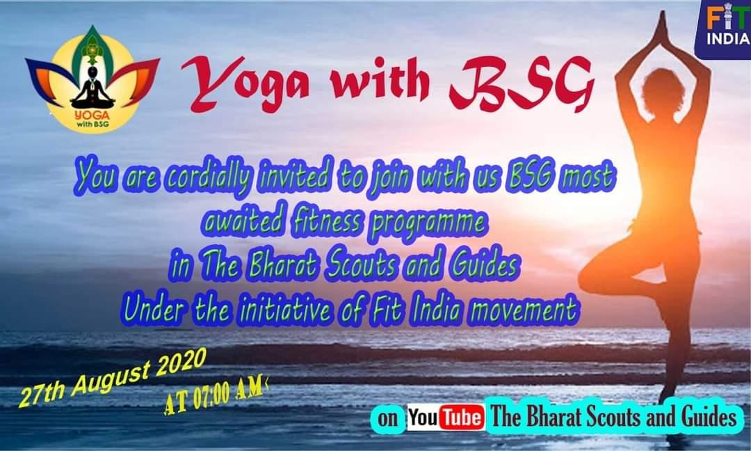 Welcome Ceremony of Yoga With BSG
