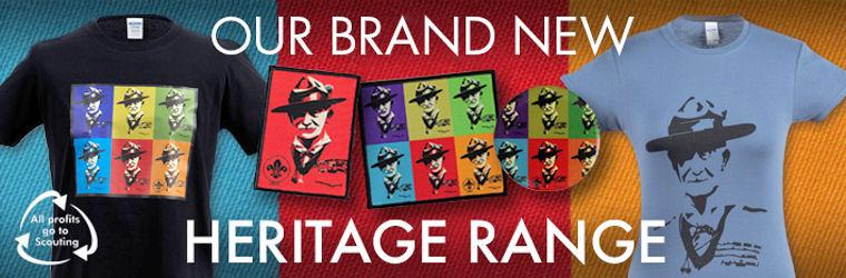New Products! Baden-Powell Pop-Art Badges