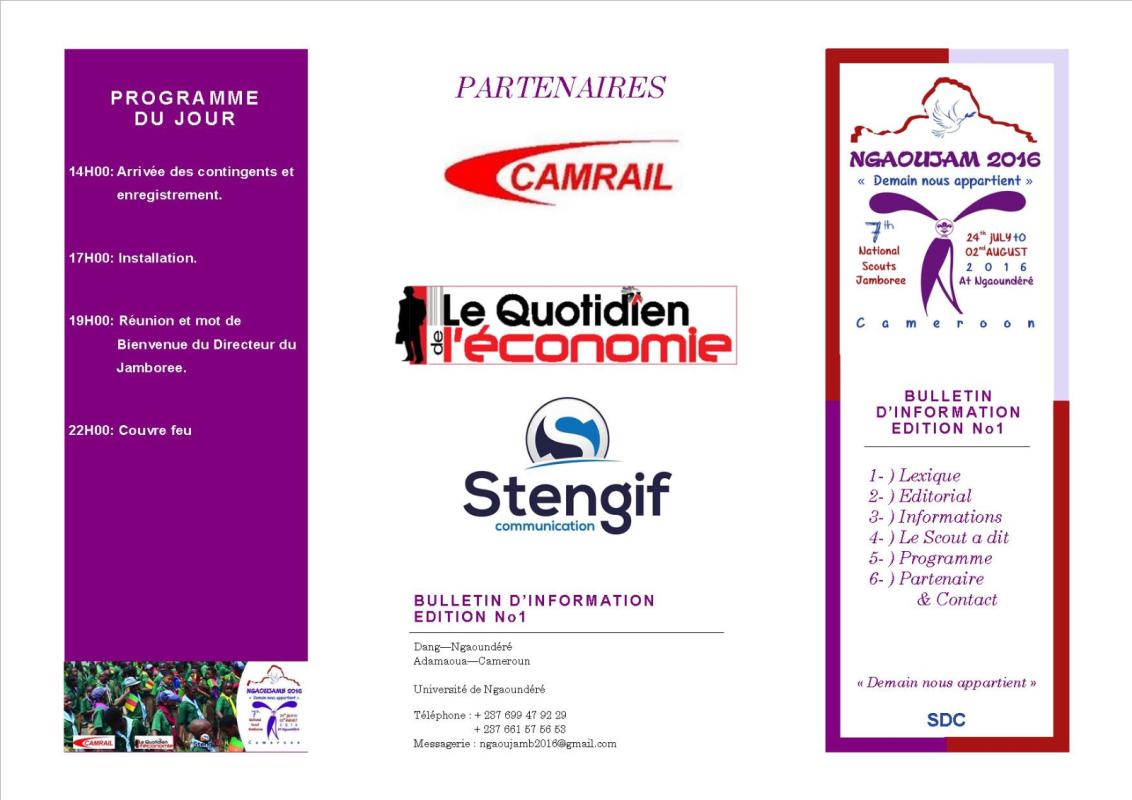 Bulletin Ngaoujamb 2016