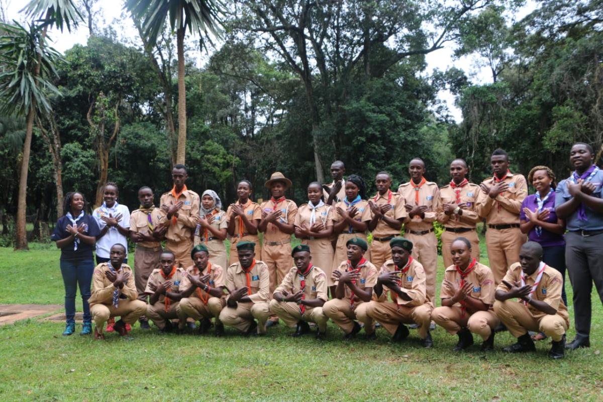 THE NATIONAL Messengers of Peace TRAINING KENYA. World Scouting