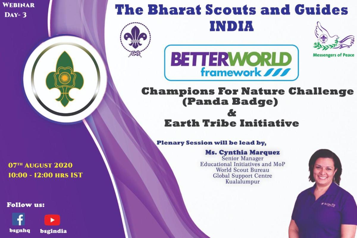DAY 3 OF BETTER WORLD FRAMEWORK