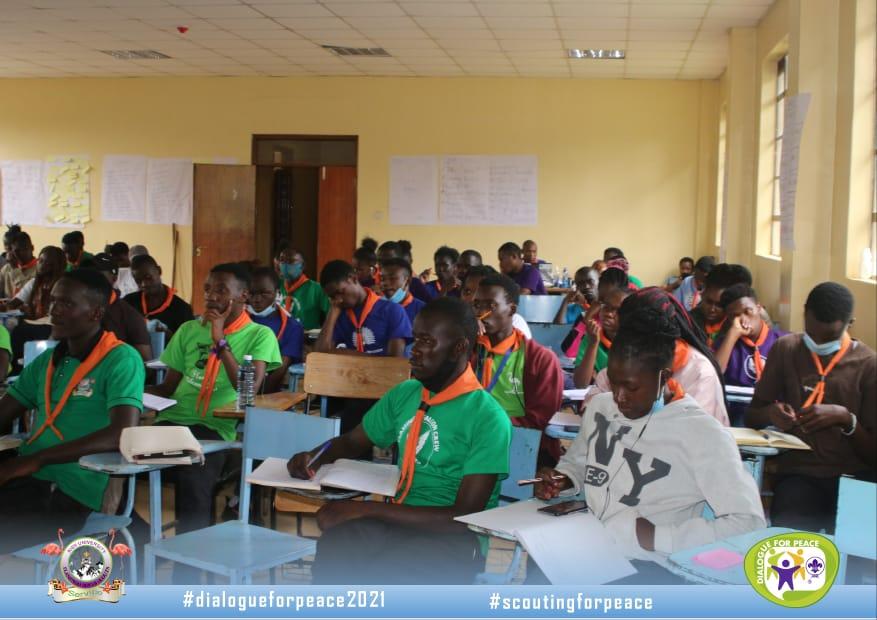Dialogue for peace training at kisii university World Scouting