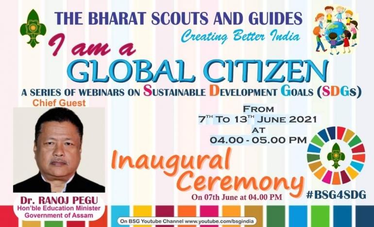 1st Day Of "I AM A GLOBAL CITIZEN" A Series Of Webiners On Sustainable Development Goals