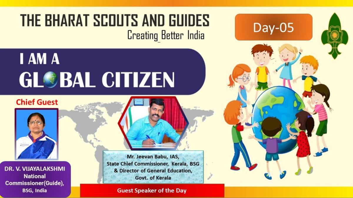 5th Day Of "I AM A GLOBAL CITIZEN" A Series Of Webiners On Sustainable Development Goals