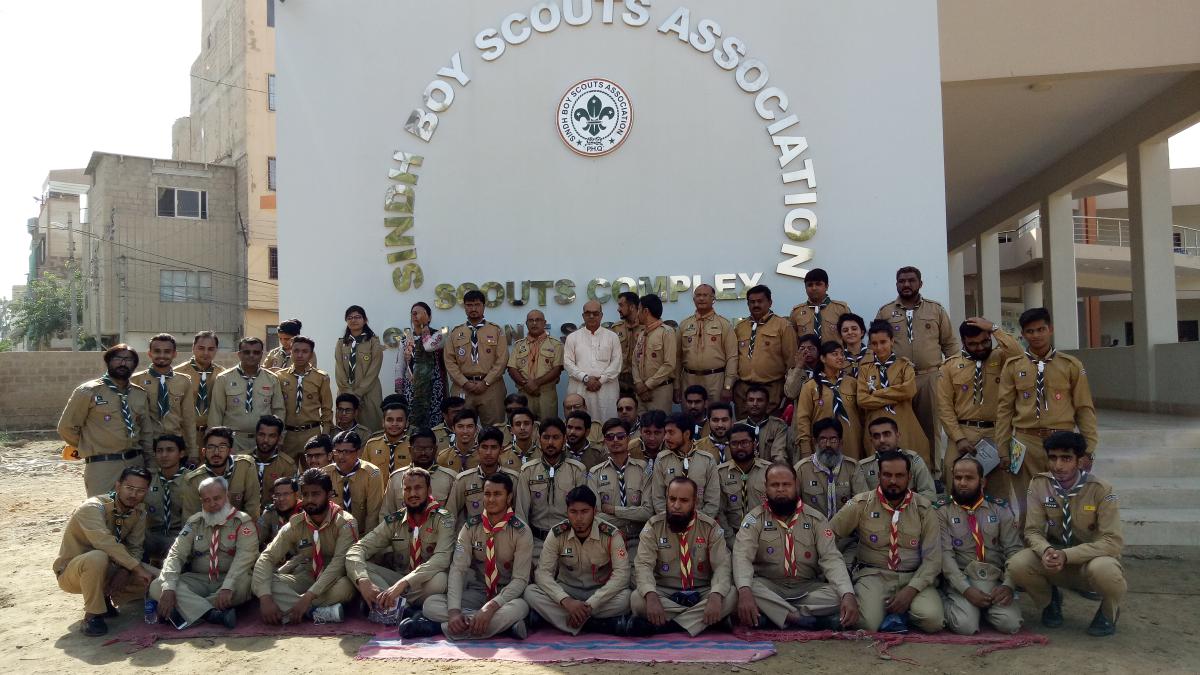 Pakistan: Participants of Scout Leader Training Course