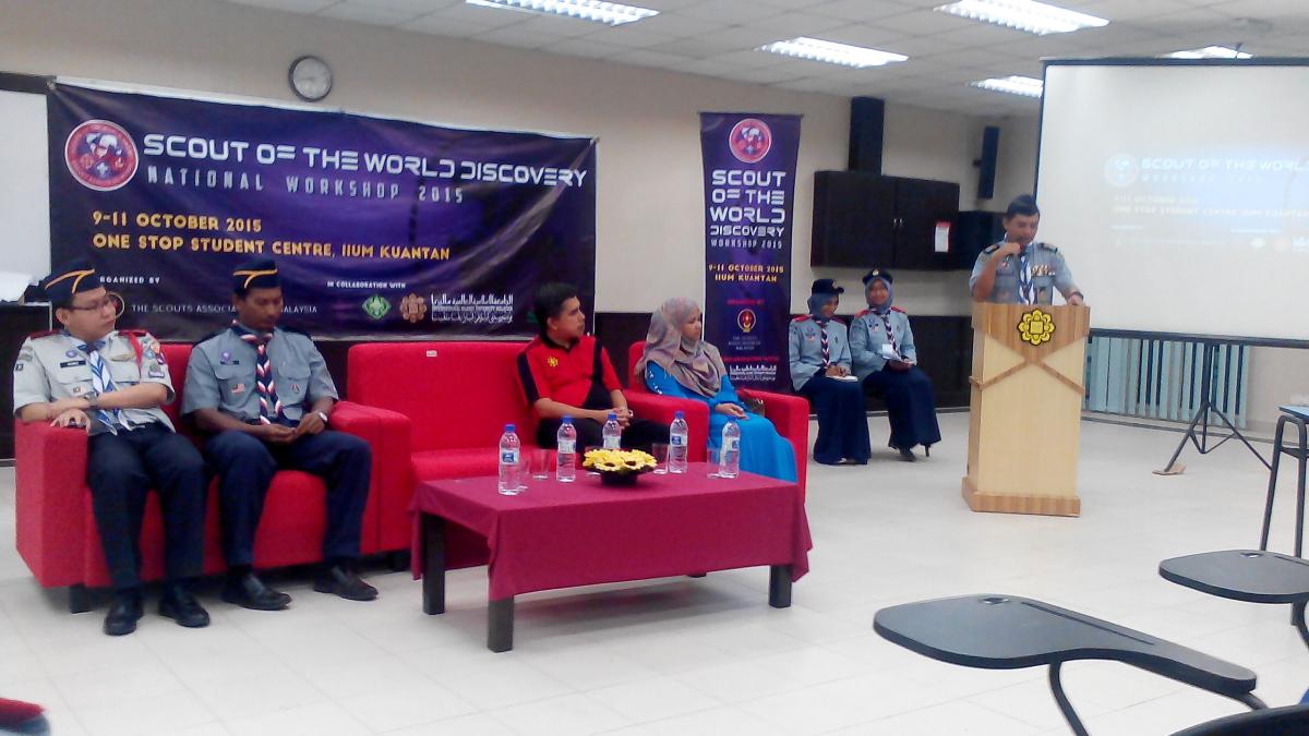 MAJLIS PENUTUP WORLD SCOUT AWARD DISCOVERY WORKSHOP 2015