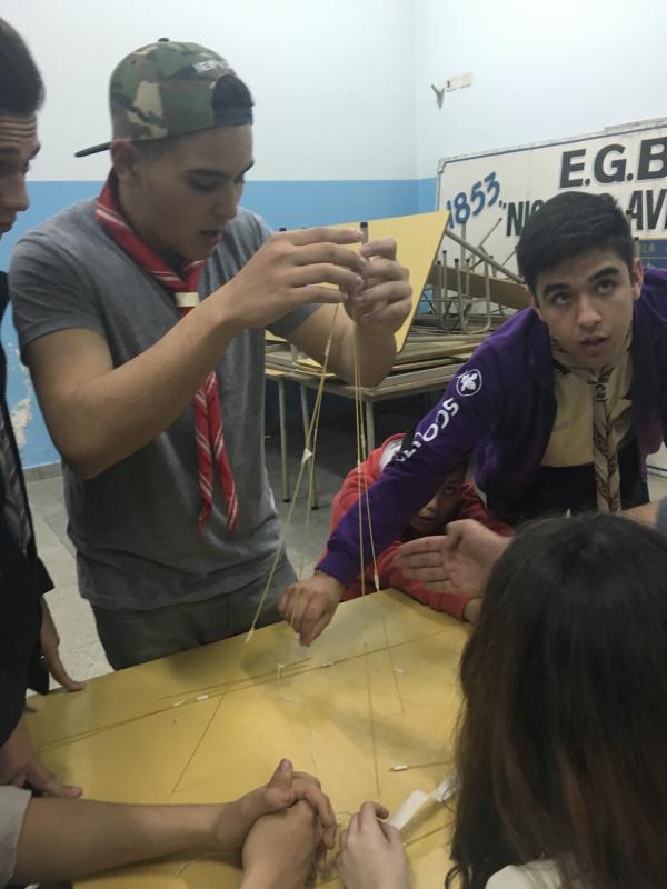 Stand de Mensajeros de la Paz