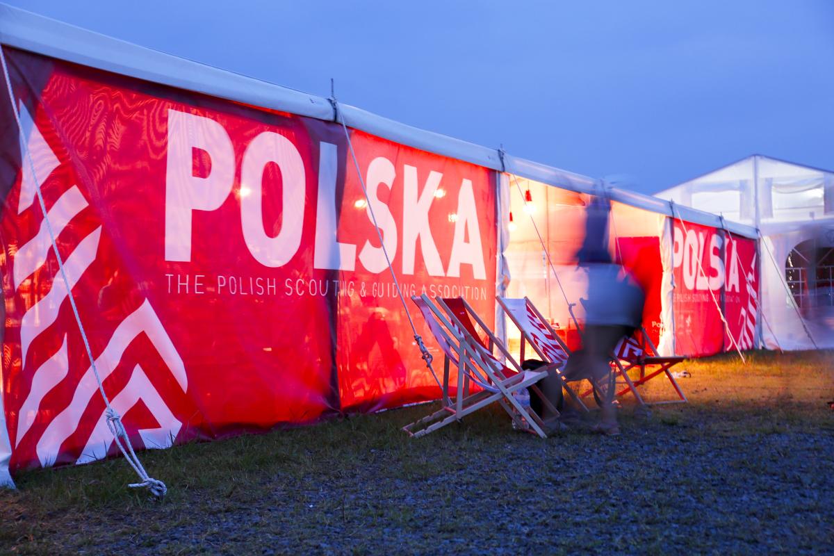 Polish National Tent Opened!