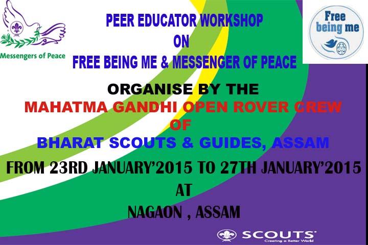 Peer Educators Workshop on Free Being Me and Messenger of Peace