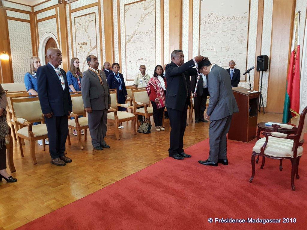 Le Président de la République parraine le 85ème anniversaire des Kiadin'I Madagasikara